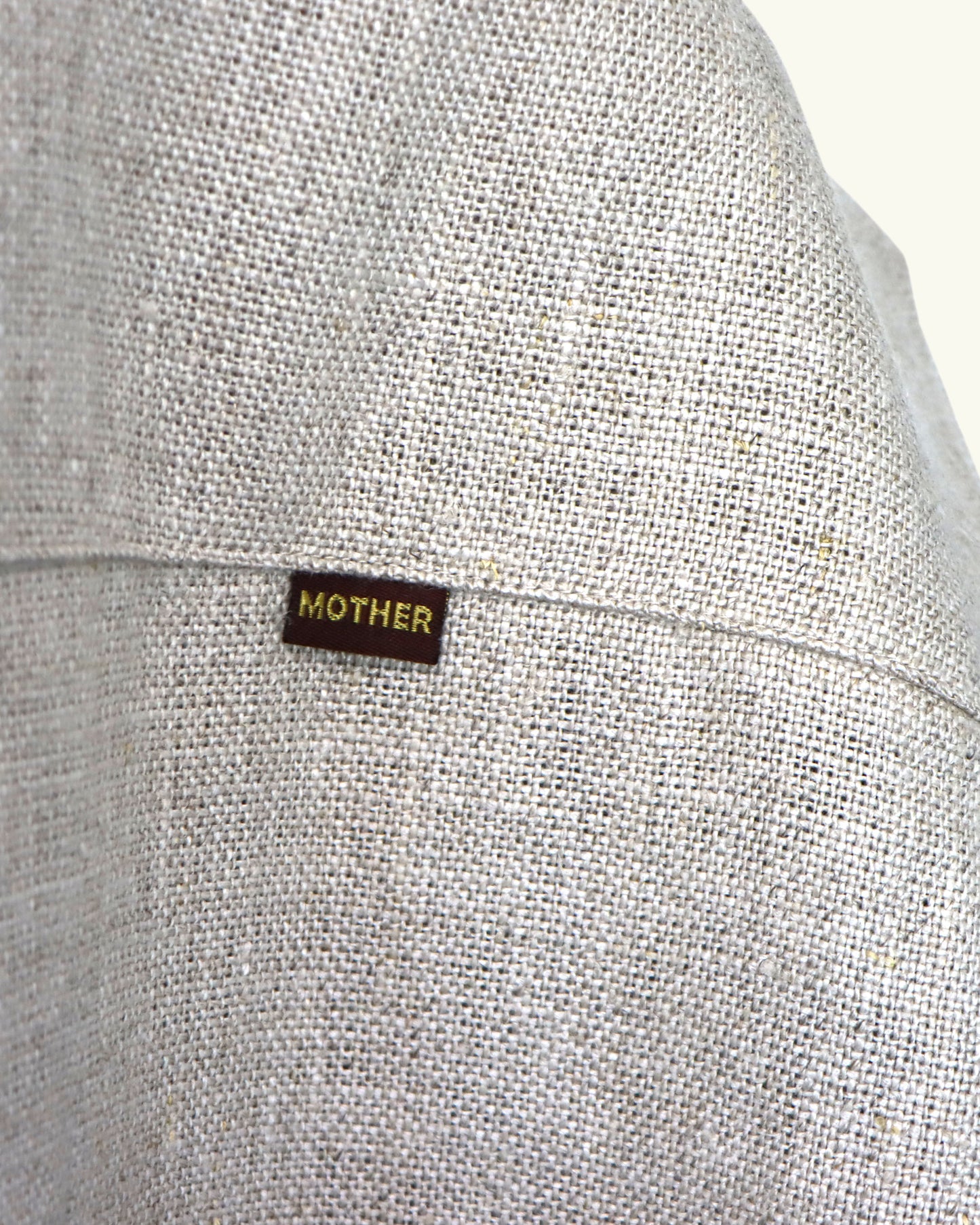 HEAVY LINEN RESORT S/S SHIRT -NATURAL-