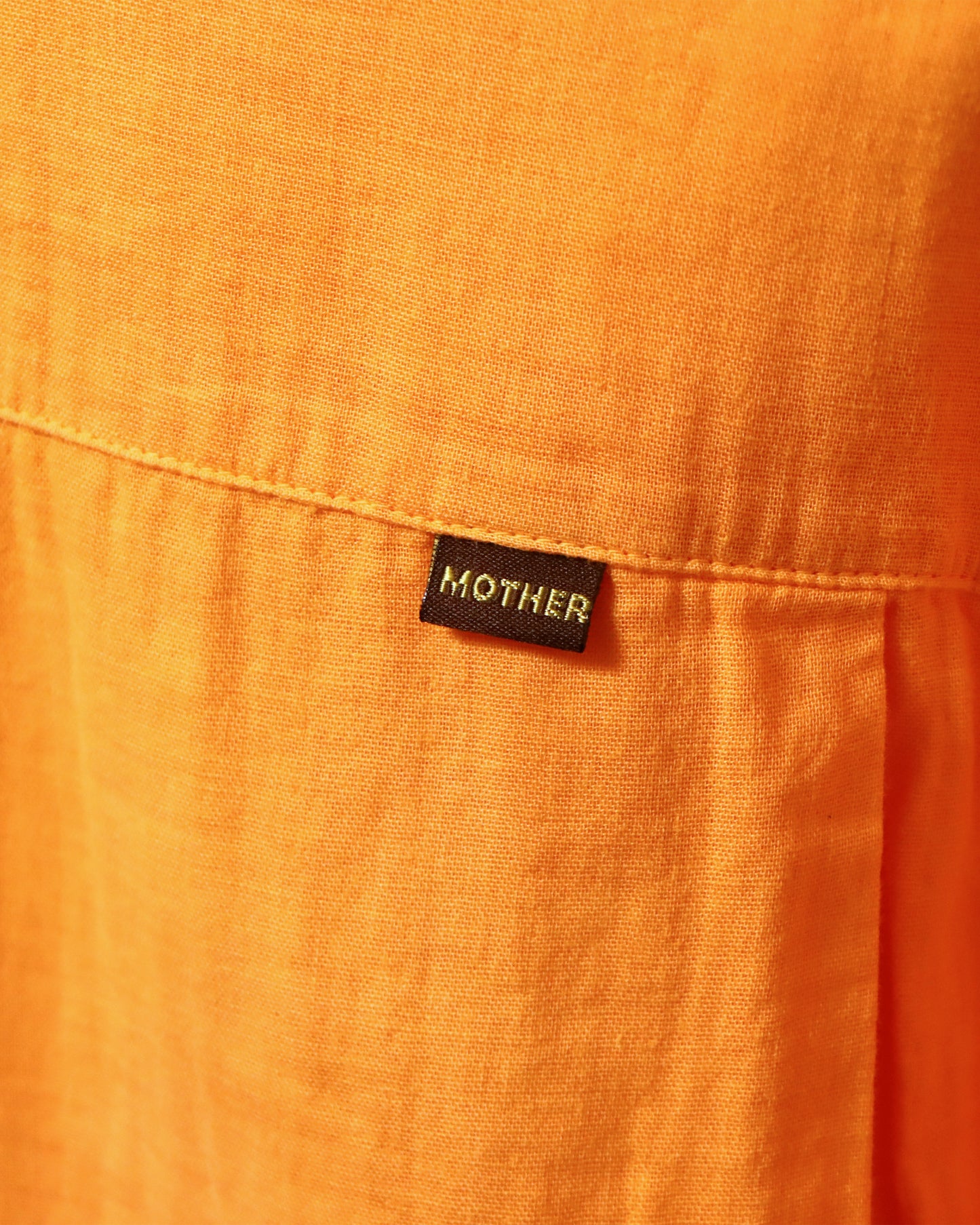 -EXCLUSIVE- COTTON GAUZE SOFT L/S SHIRT -ORANGE GRADIENT 2-