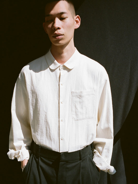 C/SILK CLUB COLLAR SHIRTS