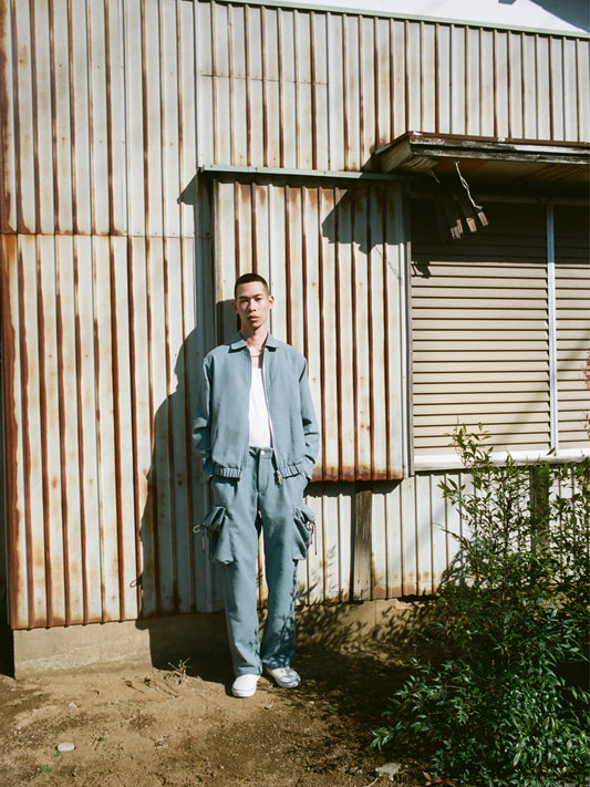 C/WOOL TWILL CITY TRIP JACKET