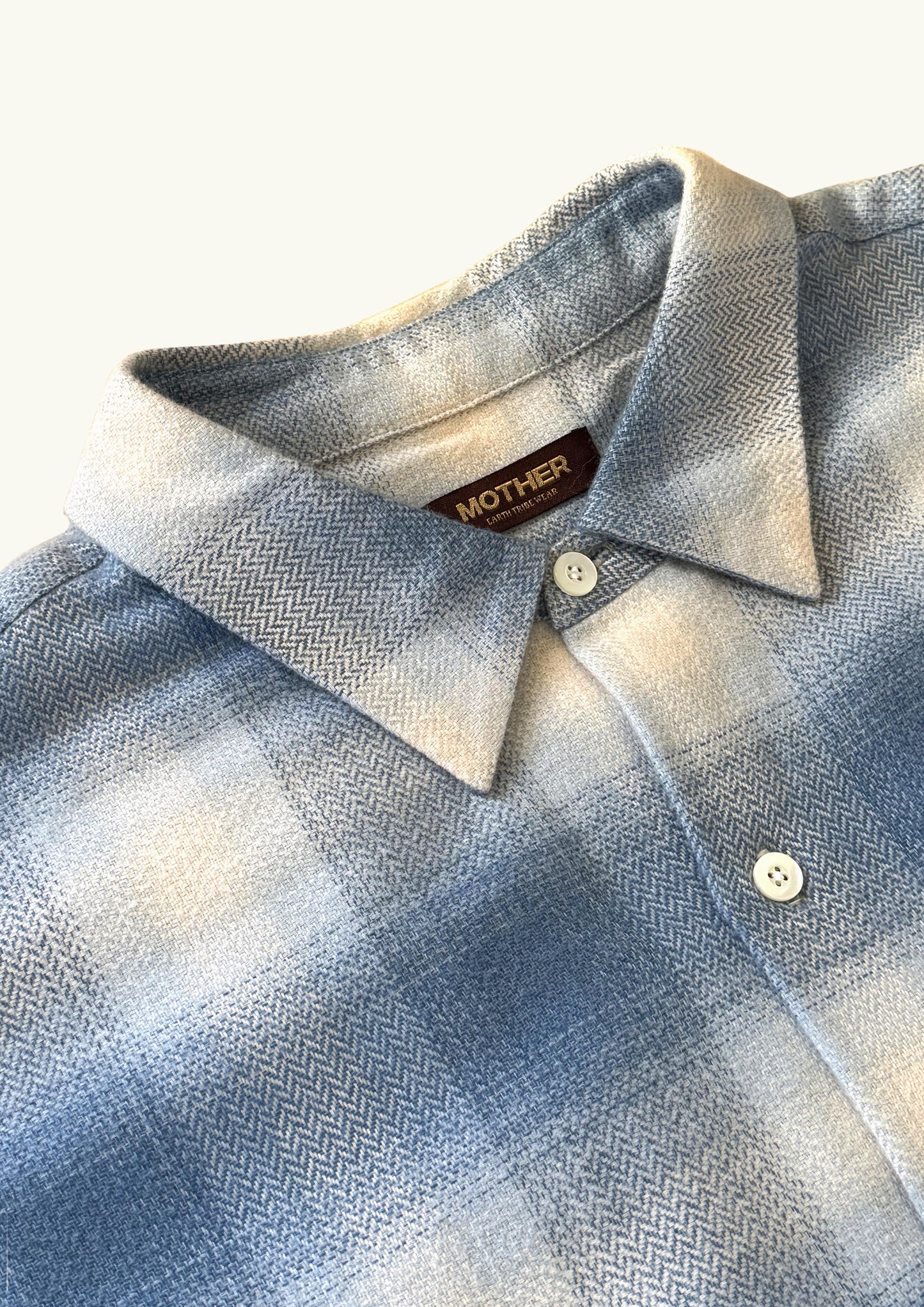 HERRINGBONE OMBRE CHECK SHIRTS