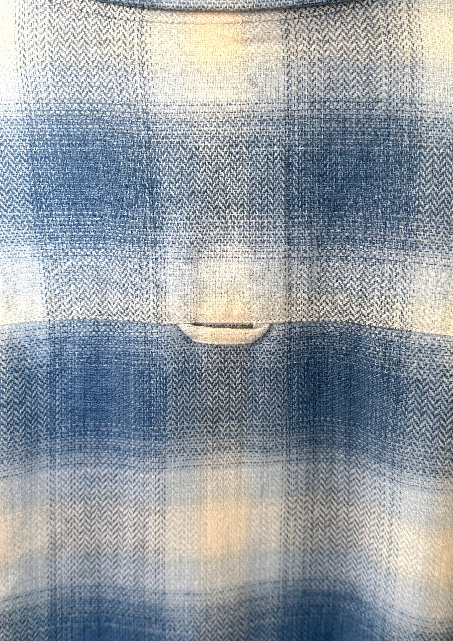 HERRINGBONE OMBRE CHECK SHIRTS
