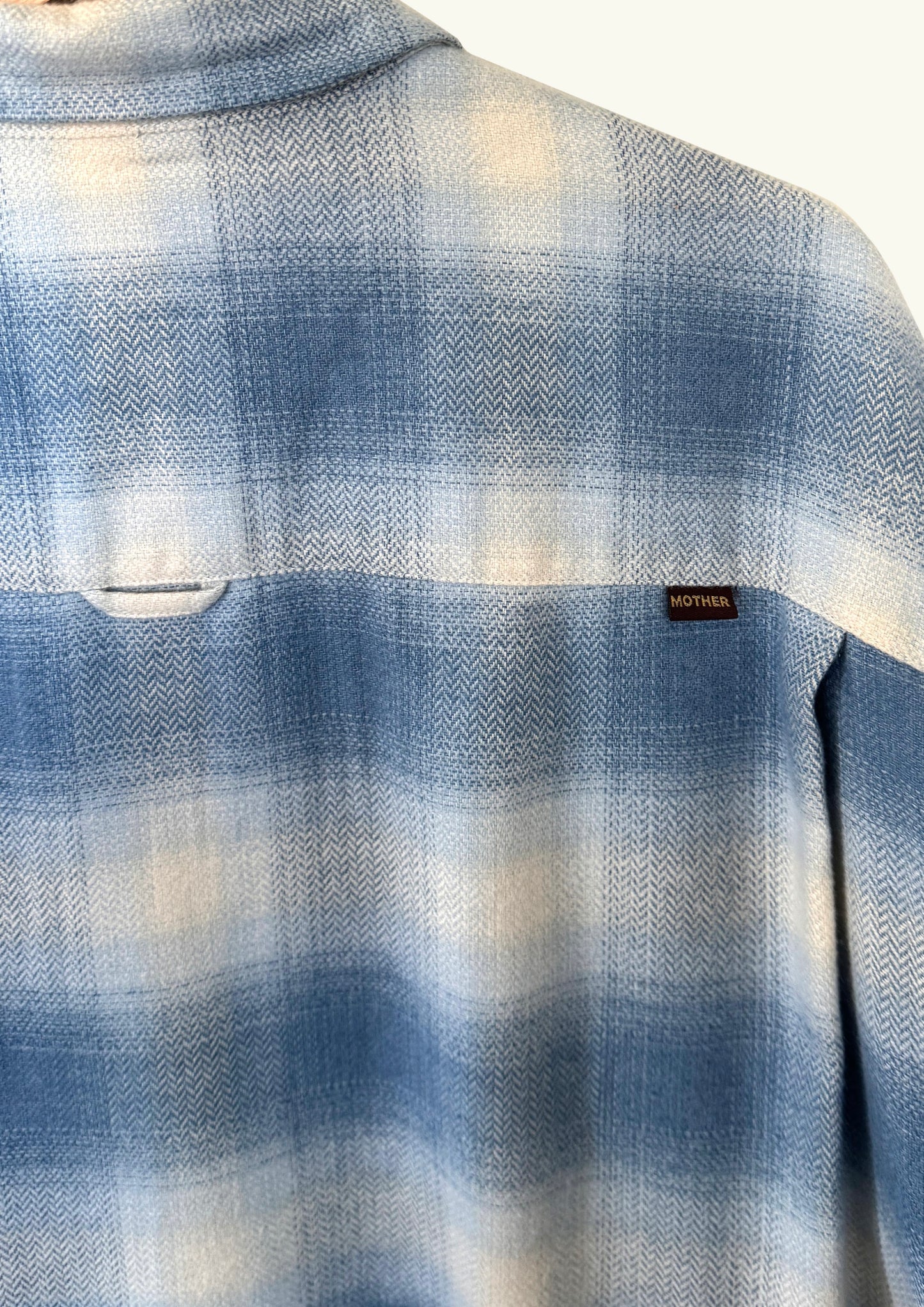 HERRINGBONE OMBRE CHECK SHIRTS